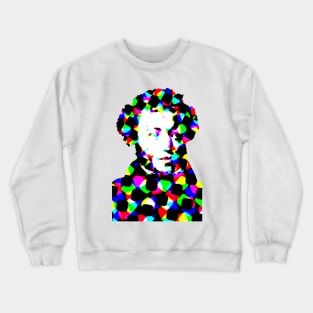 Pushkin. White Edition Crewneck Sweatshirt